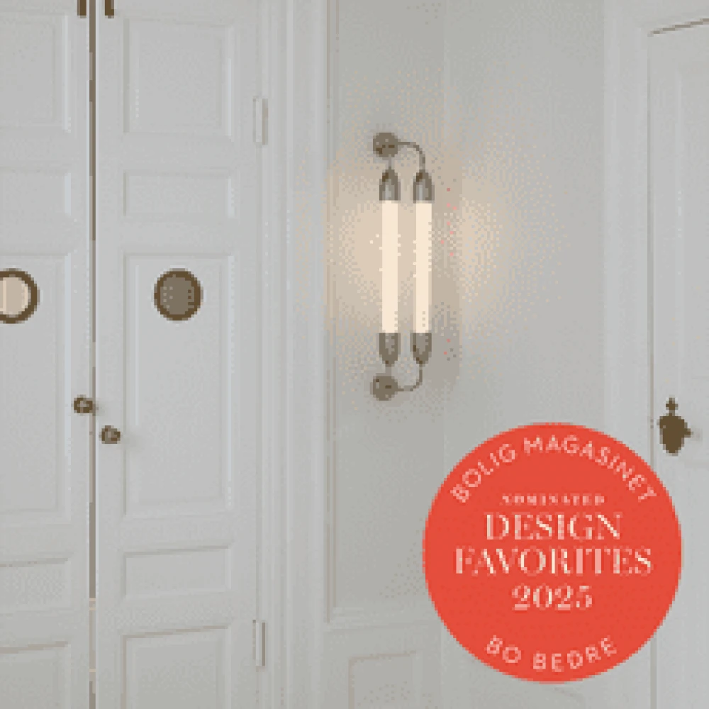 Φωτιστικό Τοίχου 2xGU10 Lemon Squeeze short double - Polished steel - by UMAGE