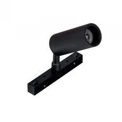 LED Μαγνητικό Spot από Αλουμίνιο Μαύρο 7W 580lm 3000K CRI90 32° DALI Dimmable Περιστρεφόμενο - Zambelis Lights