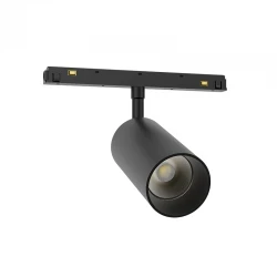 LED  Μαγνητικό Spot από Αλουμίνιο Μαύρο 15W 1284lm 3000K CRI90 24° DALI Dimmable Περιστρεφόμενο - Zambelis Lights