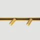 Μαγνητικό Spot LED από Αλουμίνιο σε Golden Brass 6W 2700K-3000K-4000K CRI90 24° DALI Dimmable Περιστρεφόμενο - Zambelis Lights