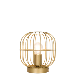 Πορτατίφ Μεταλλικό σε Μαύρο Και Χρυσό Ματ E27 Zenith VIOKEF