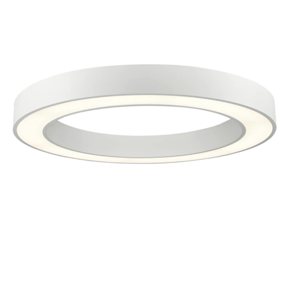 LED Πλαφονιέρα Μεταλλική Λευκή 38W 2090Lm 3000K Apollo VIOKEF