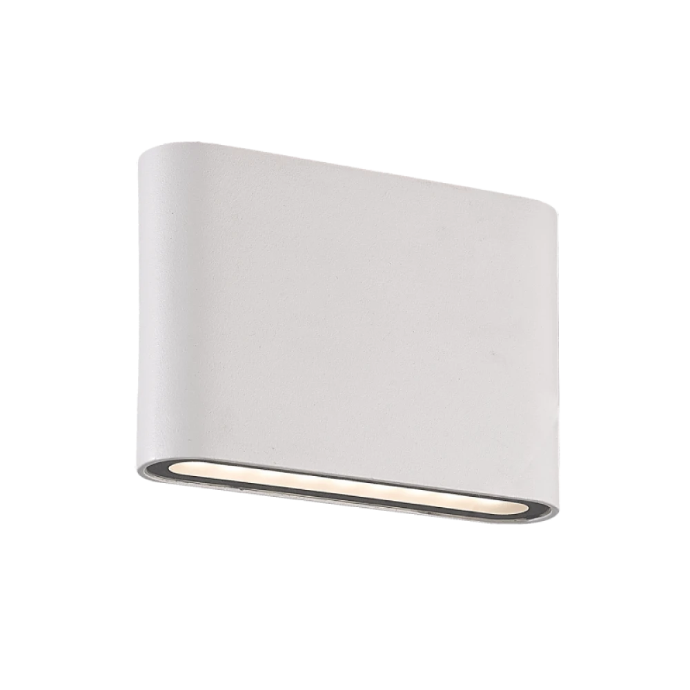 LED Απλίκα Σε Λευκό 11.5cm 3W 190Lm 3000K IP54 ARGON - Viokef