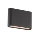 LED Απλίκα Σε Ανθρακί 11.5cm 3W 190Lm 3000K IP54 ARGON - Viokef