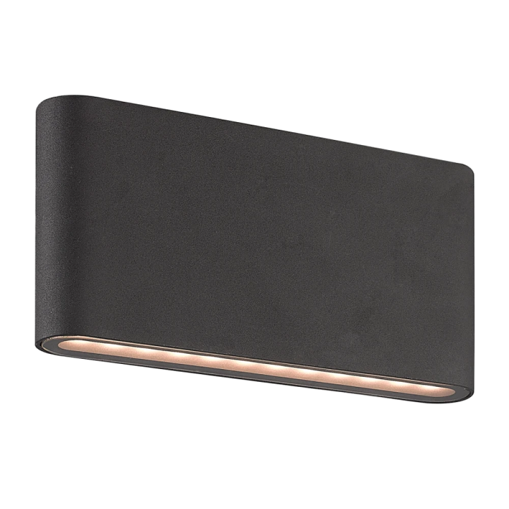LED Απλίκα Σε Ανθρακί 28cm 24W 1290Lm 3000K IP54 ARGON - Viokef