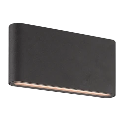 LED Απλίκα Σε Ανθρακί 28cm 24W 1290Lm 3000K IP54 ARGON - Viokef