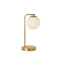 Πορτατίφ Σε Χρυσό Χρώμα 1x E14 10W max DANAE - Viokef