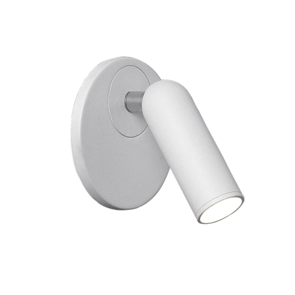 Απλίκα Ανάγνωσης Μεταλλική Χωνευτή Σε Λευκό Χρώμα 3W 150lm EMMA Viokef