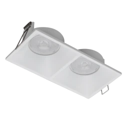 Σποτ Χωνευτό Δίφωτο Σε Λευκό Χρώμα - 2x GU10 35W FINO VIOKEF