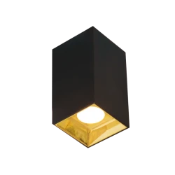 LED Σποτ Οροφής Σε Λευκό ή Μαύρο SQUARE 76x76mm 12W GLAM- Viokef
