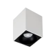 Σποτ Οροφής Σε Λευκό ή Μαύρο 97x97mm 1xGU10 SQUARE JHONNY - Viokef