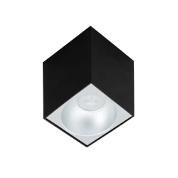 Σποτ Οροφής Σε Λευκό ή Μαύρο 97x97mm 1xGU10 SQUARE JHONNY - Viokef