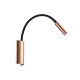 LED Απλίκα Σποτ Σε Χρυσό 3W 277lm 3000K MATRIX - Viokef
