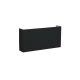 Απλίκα Εξωτερικού Χώρου Μαύρη 10W 550Lm 3000K IP54 QAUDRO - Viokef