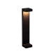 LED Στύλος Κήπου Σε Μαύρο Χρώμα 50cm 9W 507Lm 3000K IP54 QAUDRO - Viokef