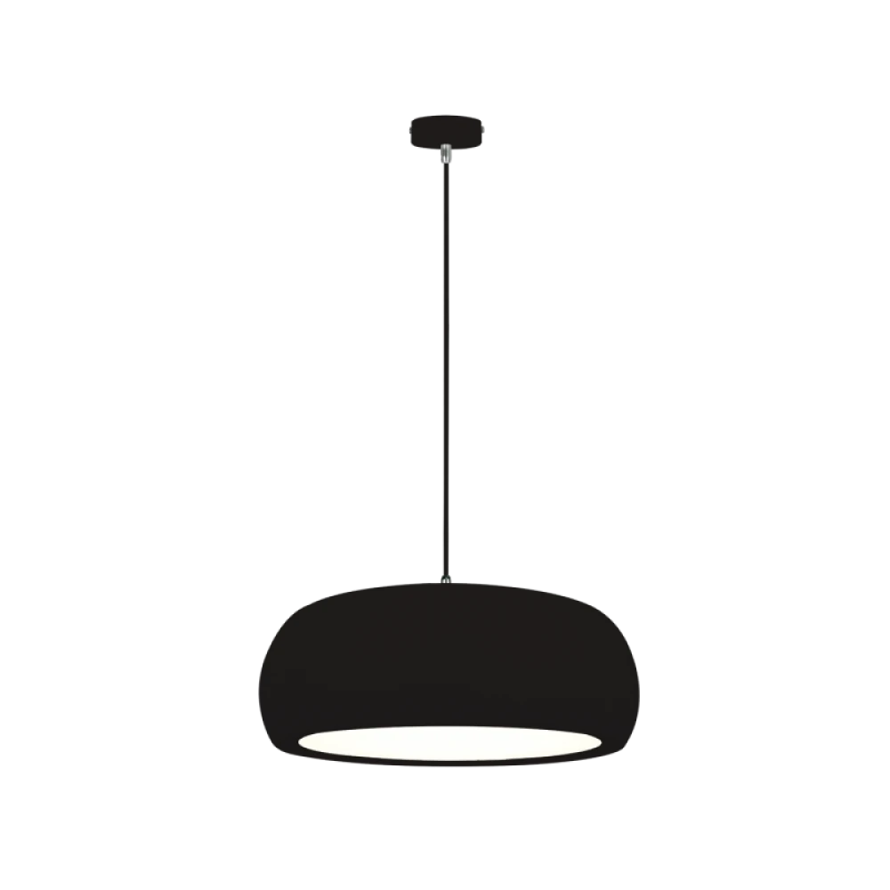 LED Κρεμαστό Φωτιστικό Σε Μαύρο Χρώμα 24W 2400Lm 3000K SALI - Viokef