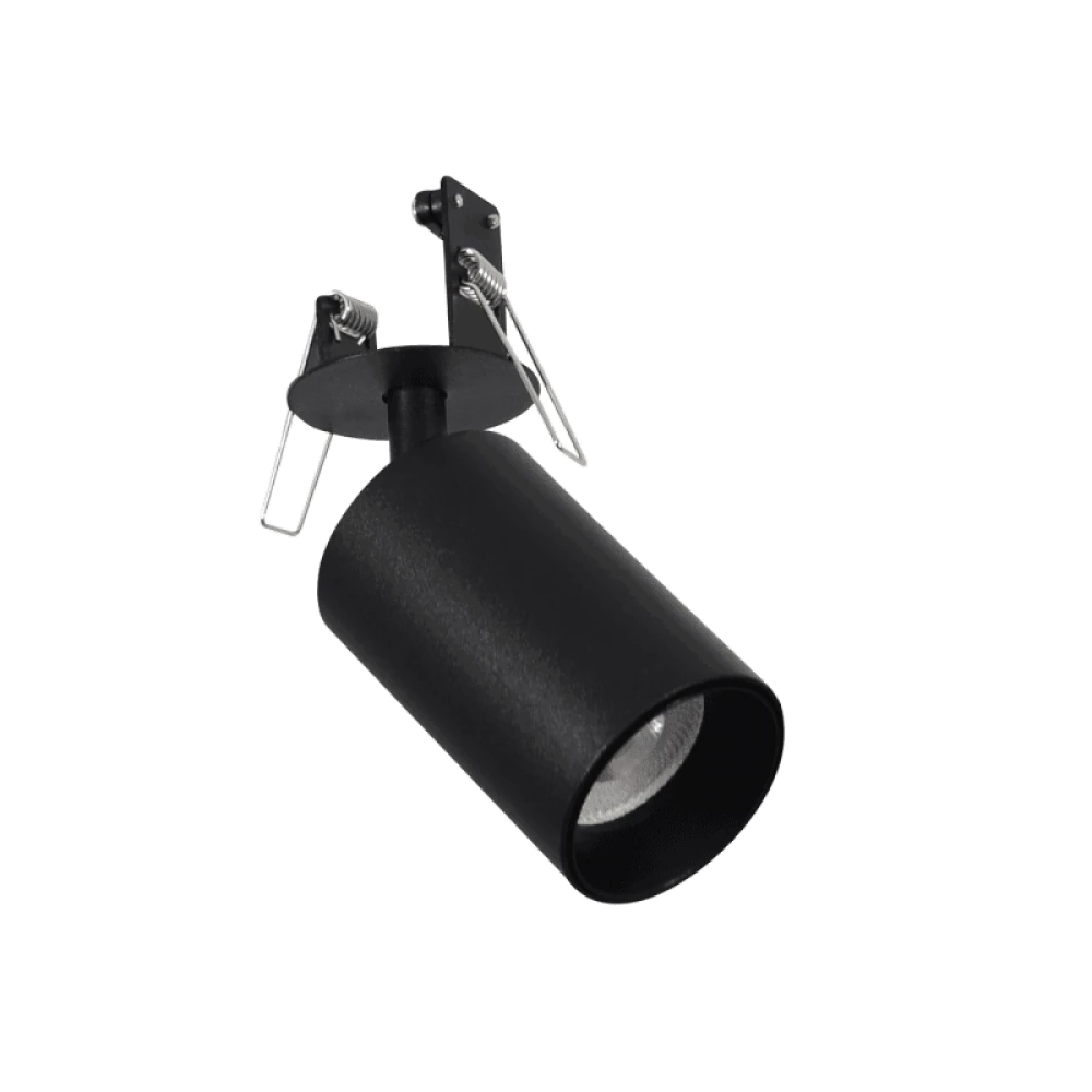 Σποτ Οροφής Χωνευτό Σε Μαύρο 1X GU10 13W MAX STAGE VIOKEF