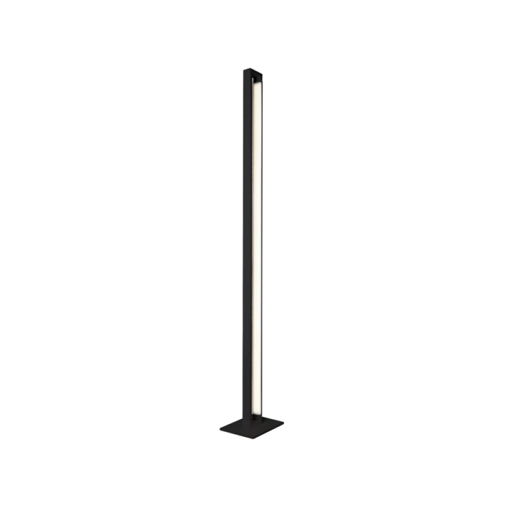 LED Φωτιστικό Δαπέδου Μαύρο 150cm 27W 1880Lm 3000K TIFFANY - Viokef