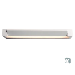 LED Απλίκα Μεταλλική Λευκή 12W 910Lm 3000K, Valse VIOKEF