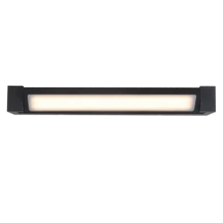 LED Απλίκα Μεταλλική Μαύρη 12W 910Lm 3000K, Valse VIOKEF