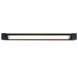 LED Απλίκα 70cm 20W 1811Lm 3000K VALSE Σε Μαύρο Χρώμα - Viokef