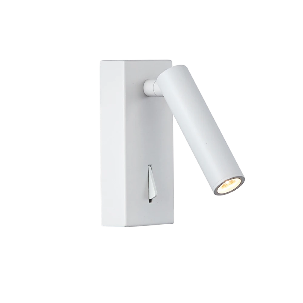 LED Απλίκα Ανάγνωσης Σε Άσπρο Χρώμα 3W 225Lm 3000K ZEN - Viokef