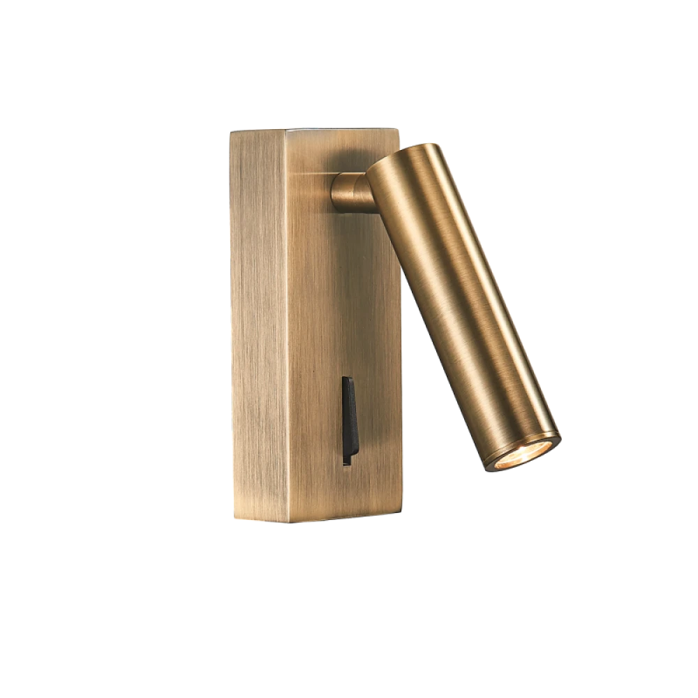 LED Απλίκα Ανάγνωσης Σε Οξυντέ Χρώμα 3W 225Lm 3000K ZEN - Viokef