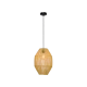 Κρεμαστό Φωτιστικό Από Rattan Ø27cm 1x E27 70W max ANTEO - Viokef