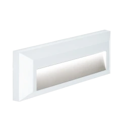 Φωτιστικό Απλίκα Πλαστική LED Ορθογώνιο 1.5W Σε Λευκό Leros Plus VIOKEF