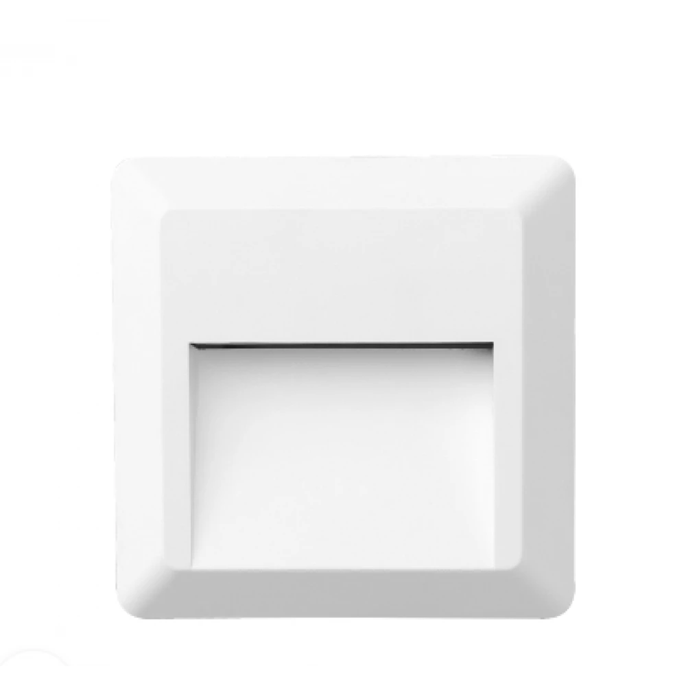 Led SLIM Επίτοιχα 2W 230V IP65 Σε Λευκό Αποχρώση ACA