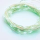 Fairy Lights 100 LED Λαμπάκια σε Σειρά Ρεύματος , Ασημί Καλώδιο Χαλκού Και 8 Προγράμματα, Πράσινο 10m+3m 1,8W IP44 - ACA Christmas