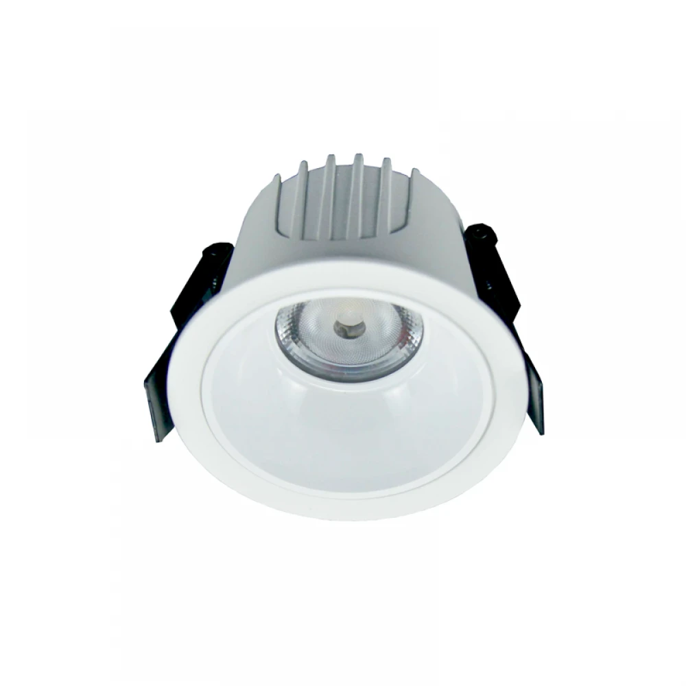 LED ΛΕΥΚΟ ΧΩΝΕΥΤΟ ΦΩΤΙΣΤΙΚΟ 10W 6500K 1100Lm 40° IP44 230V AC Ra80 Φ87*62MM 5YRS ACA