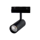 ΜΑΥΡΟ ΜΑΤ ΜΑΓΝΗΤΙΚΟ ΣΠΟΤ 48V DC 12W 3000K 750LM 36° OSRAM RA90 Φ50*110MM