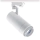 LED ΣΠΟΤ ΡΑΓΑΣ 4 ΚΑΛΩΔΙΩΝ ZOOMABLE 25W 3000K 3-PHASE 25-60° 2800LM MAX. 230V AC Ra80 5YRS