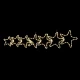 7 STARS" 144LED ΣΧΕΔΙΟ ΦΩΤΟΣΩΛΗΝΑ ΘΕΡΜΟ  ΛΕΥΚΟ FLASH IP65 119x37cm