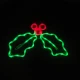 60 LED ΣΧΕΔΙΟ 2.5m ΦΩΤΟΣΩΛΗΝΑ ΚΟΚΚΙΝΟ& ΠΡΑΣΙΝΟ ΣΤΑΘΕΡΟ IP65 45*32cm
