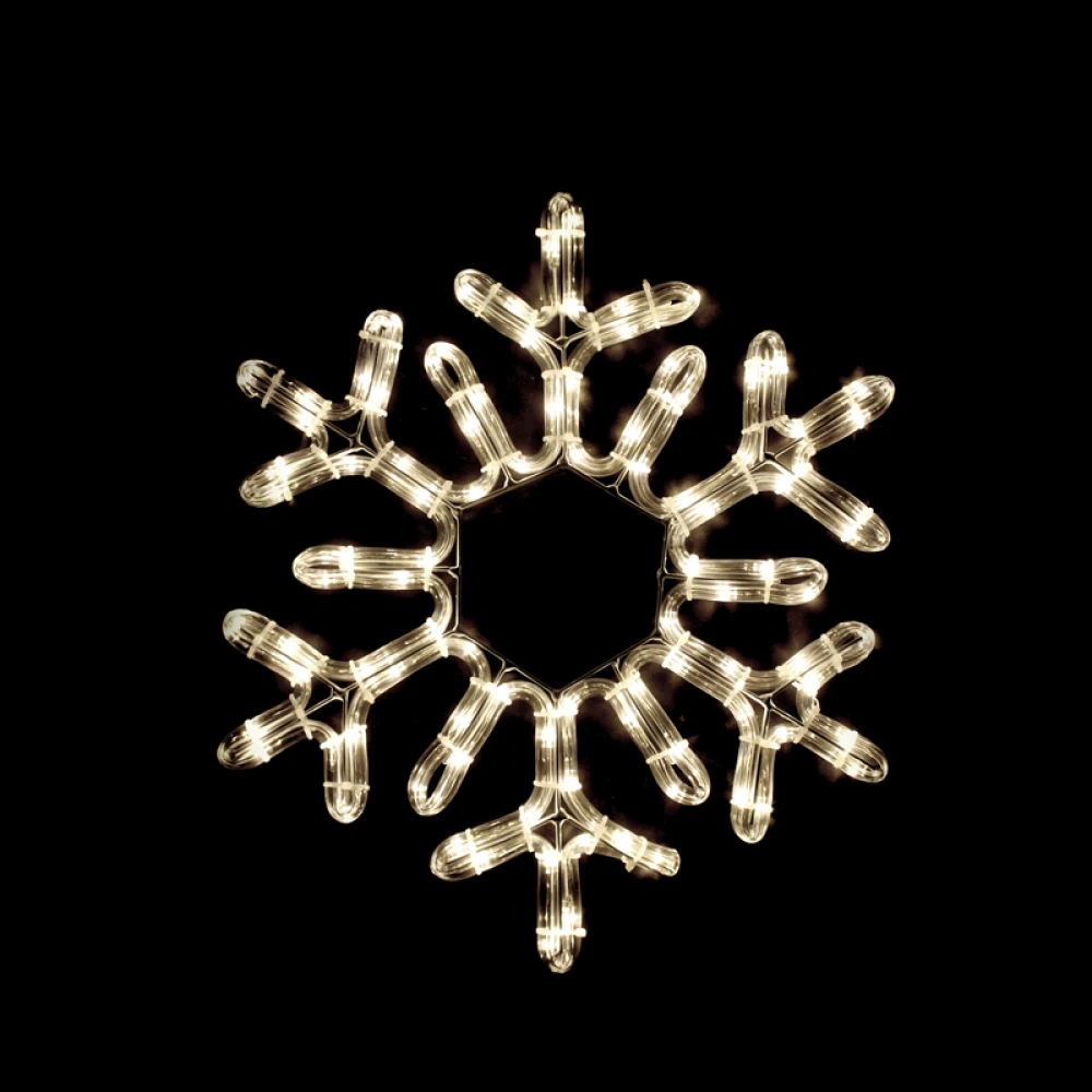 "SNOWFLAKE" 96 LED ΣΧΕΔΙΟ 4m ΦΩΤΟΣΩΛΗΝΑ ΘΕΡΜΟ ΛΕΥΚΟ IP65 38cm