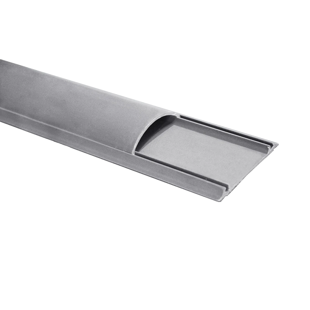 Στρογγυλό κανάλι δαπέδου 70X20mm ROUND GREY ACA