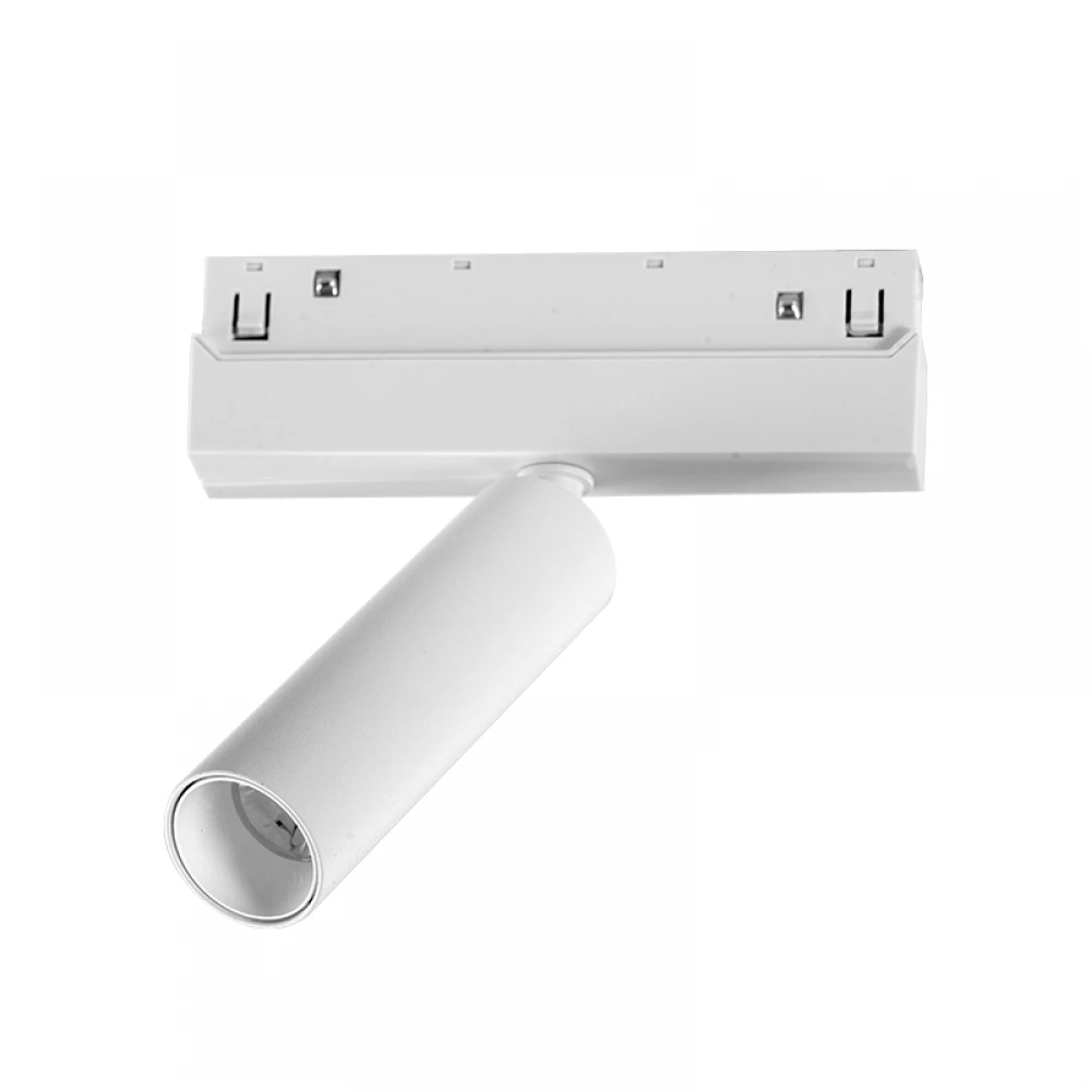 ΛΕΥΚΟ ΜΑΤ ΜΑΓΝΗΤΙΚΟ ΜΙΝΙ ΣΠΟΤ 48V DC 8W 4000K 850LM 24° OSRAM RA90 Φ30*110MM