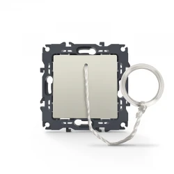 PRIME ΜΠΟΥΤΟΝ ΤΡΑΒΗΧΤΟ ΜΕ ΚΛΙΠ 1P 10A 250VAC IP20 ΙΒΟΥΑΡ ACA