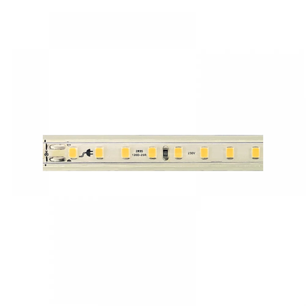 ΛΩΡΙΔΑ LED 1M 10W/M 230V ΑC IP65 ΜΠΛΕ Ra80 11.6x6.6mm ACA