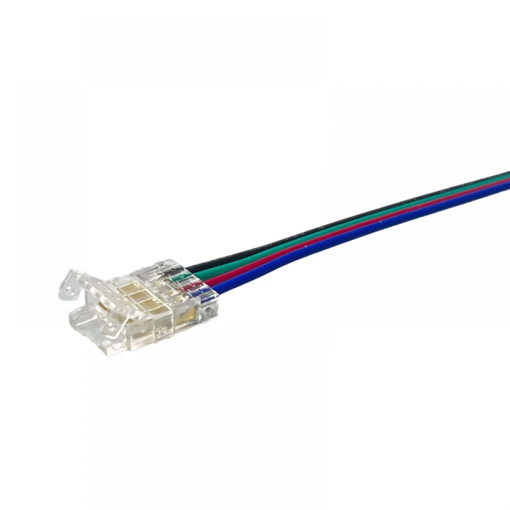 ΚΑΛΩΔΙΟ ΤΡΟΦΟΔΟΣΙΑΣ ΓΙΑ 10mm RGB COB ΛΩΡΙΔΑ LED ACA