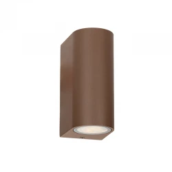 GU10 WALL LUMINAIRE 230V AC RUSTY IP65 MAX.2X35W ACA