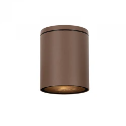 GU10 ROUND CEILING LUMINAIRE 230V AC RUSTY IP65 GU10 MAX.35W ACA