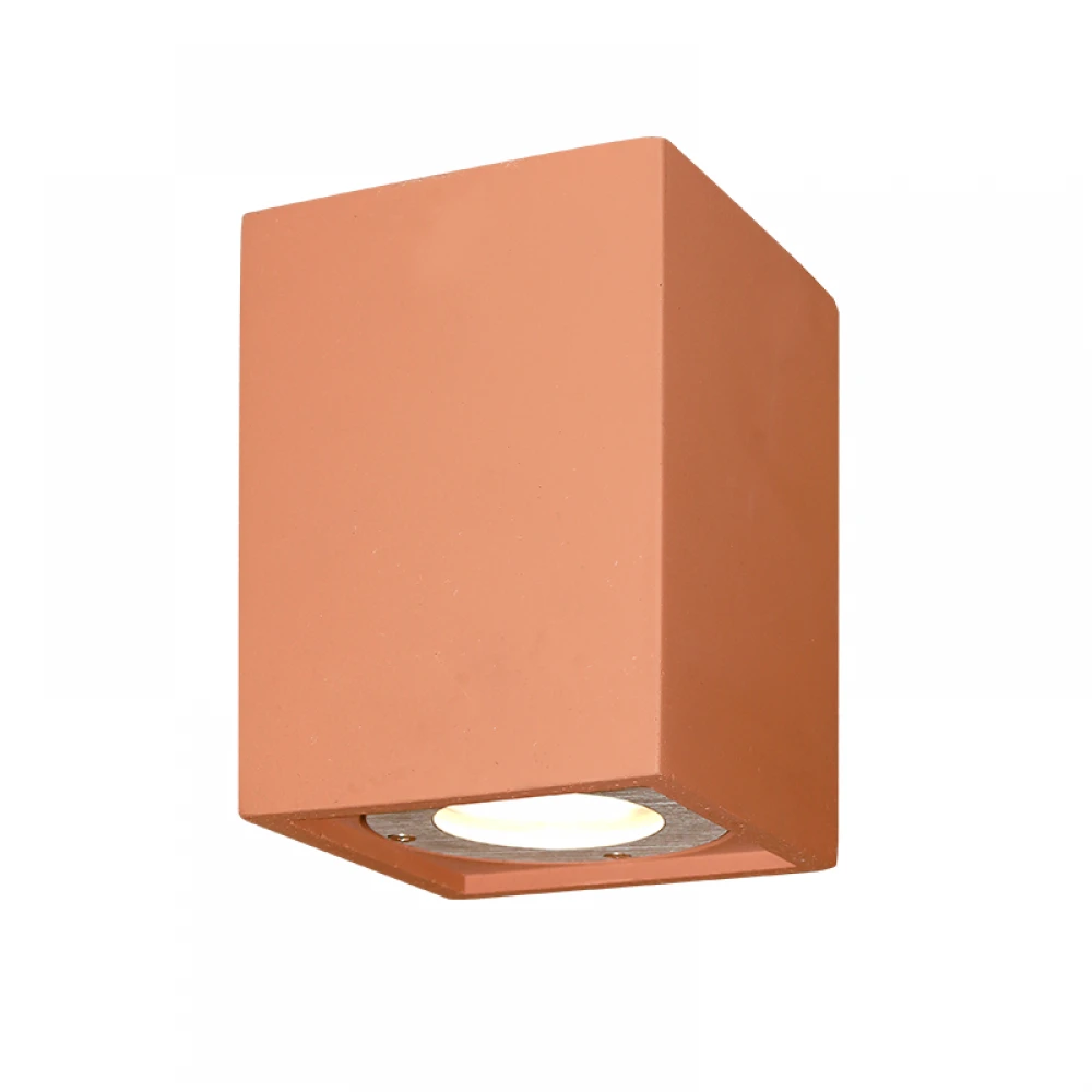 ΤΕΤΡΑΓΩΝΟ ΦΩΤΙΣΤΙΚΟ ΟΡΟΦΗΣ IP65 GU10 ΤΕΡΑΚΟΤΑ ΤΣΙΜΕΝΤΟ ACA