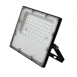 LED SMD BLACK FLOOD LUMINAIRE IP65 10W 6000K 1200Lm 100-277V AC RA80 IK08 5YRS BREATHING VALUE ACA
