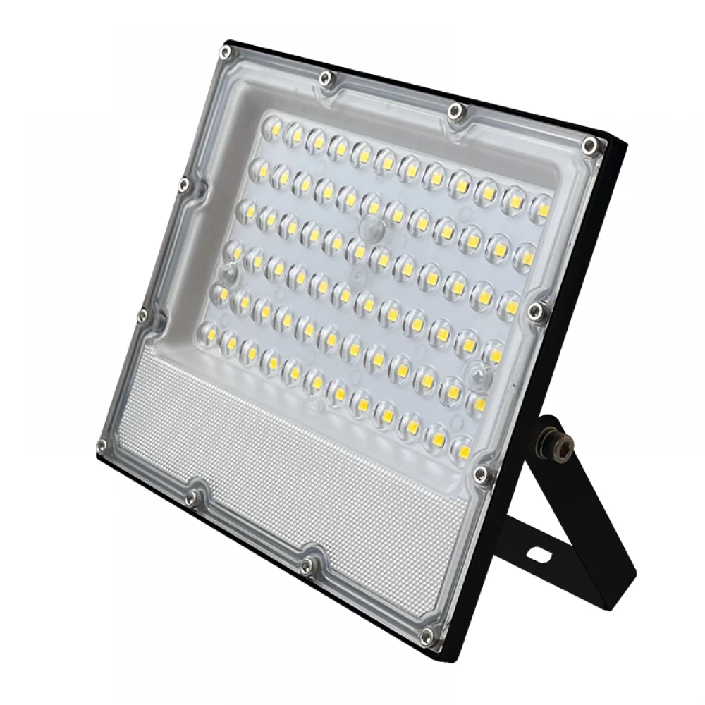 LED SMD BLACK FLOOD LUMINAIRE IP65 30W 4000K 3600Lm 100-277V AC RA80 IK08 5YRS BREATHING VALVE ACA