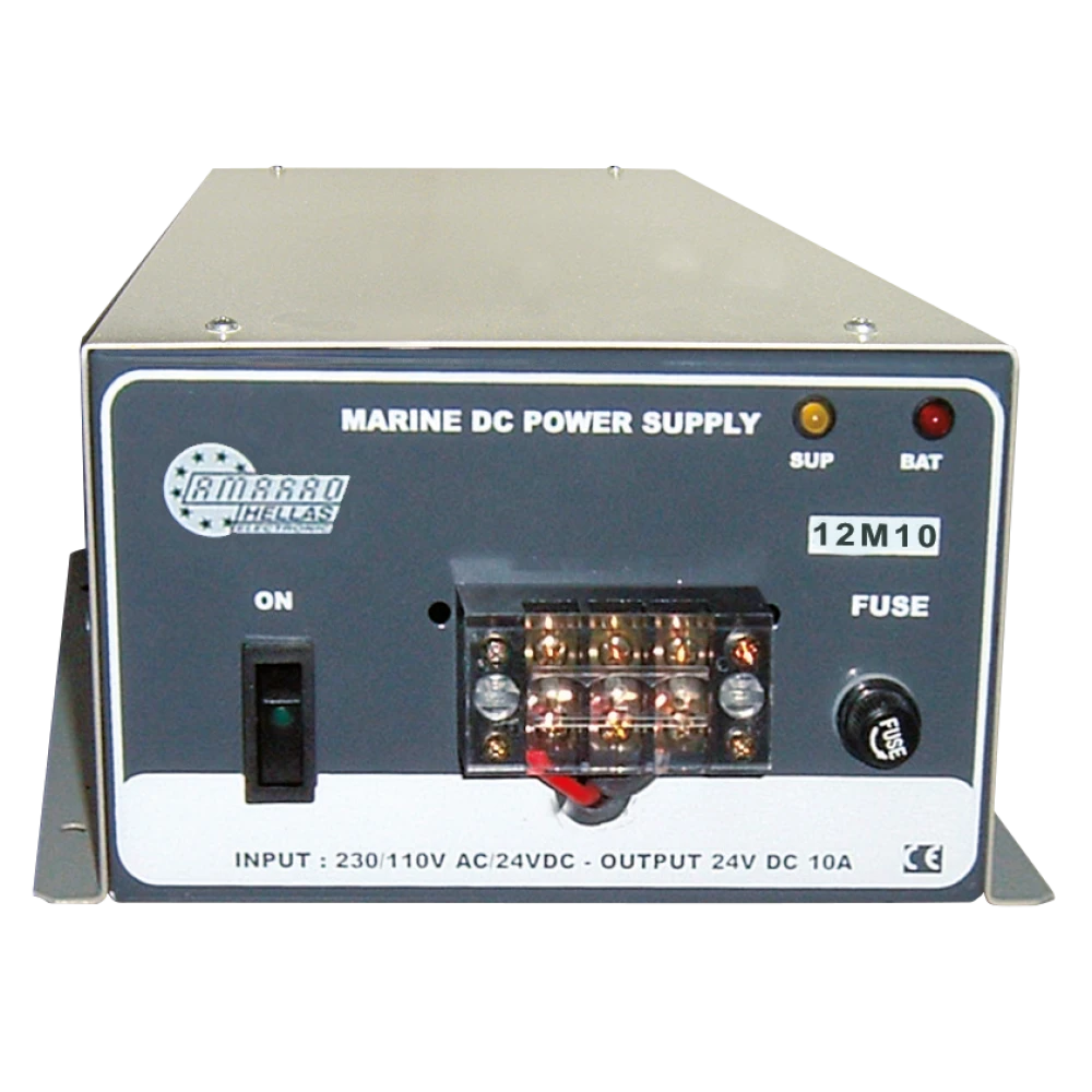 12M-10 ΣΤΑΘΕΡΟΠΟΙΗΜΕΝO ΤΡΟΦΟΔΟΤΙΚO MARINE ΔΥΟ ΕΙΣΟΔΩΝ (DUAL INPUT) 10A AMARAD