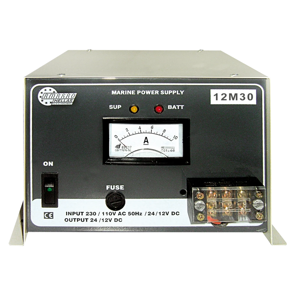 12M-30 ΣΤΑΘΕΡΟΠΟΙΗΜΕΝO ΤΡΟΦΟΔΟΤΙΚO MARINE ΔΥΟ ΕΙΣΟΔΩΝ (DUAL INPUT) AMARAD