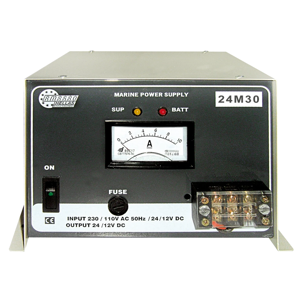 24M-30 ΣΤΑΘΕΡΟΠΟΙΗΜΕΝO ΤΡΟΦΟΔΟΤΙΚO MARINE ΔΥΟ ΕΙΣΟΔΩΝ (DUAL INPUT) AMARAD